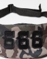 Preview: Bauchtasche: SUPPORT 81 HELLPORT & 666 | Camouflage Schwarz